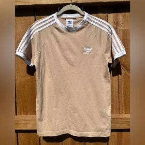 Adidas Kids Tan Short Sleeve Tee